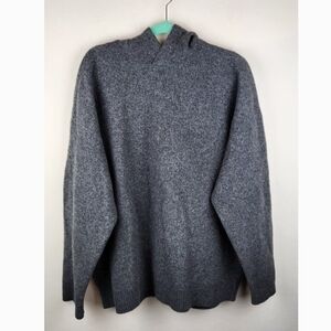 COS Oversized Wool-Yak Hoodie Sweater sz S